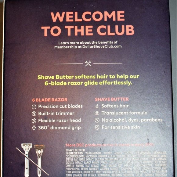 Dollar Shave Club 6-Blade Razor Bundle (Grey) - Picture 3 of 4